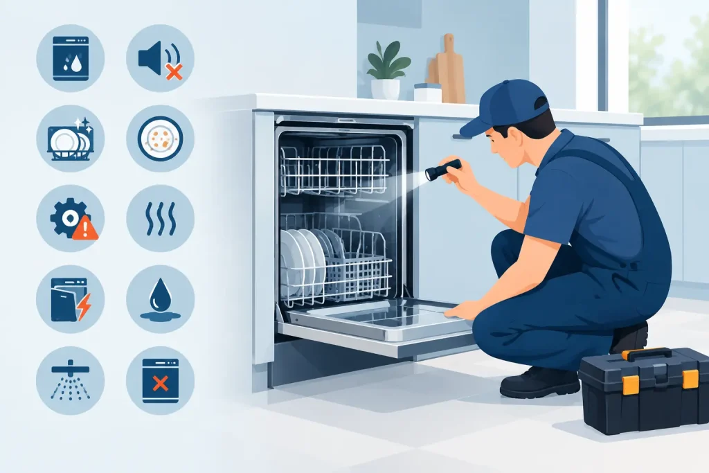 10 Dishwasher Repair Signs You Should Not Ignore