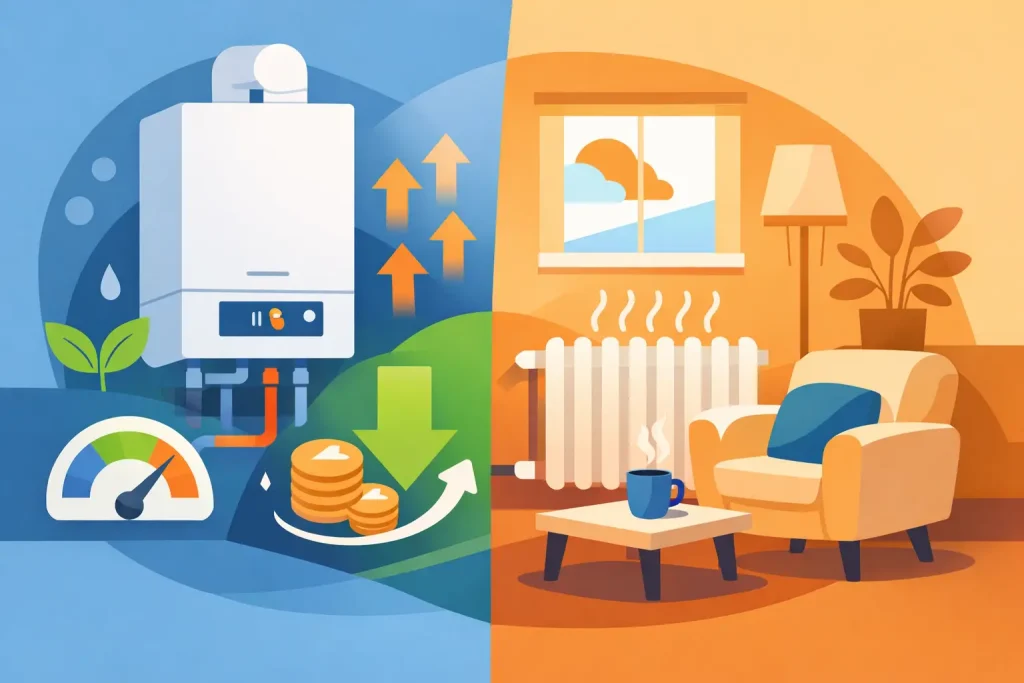 Boiler Efficiency for Lower Bills and Warmer Rooms