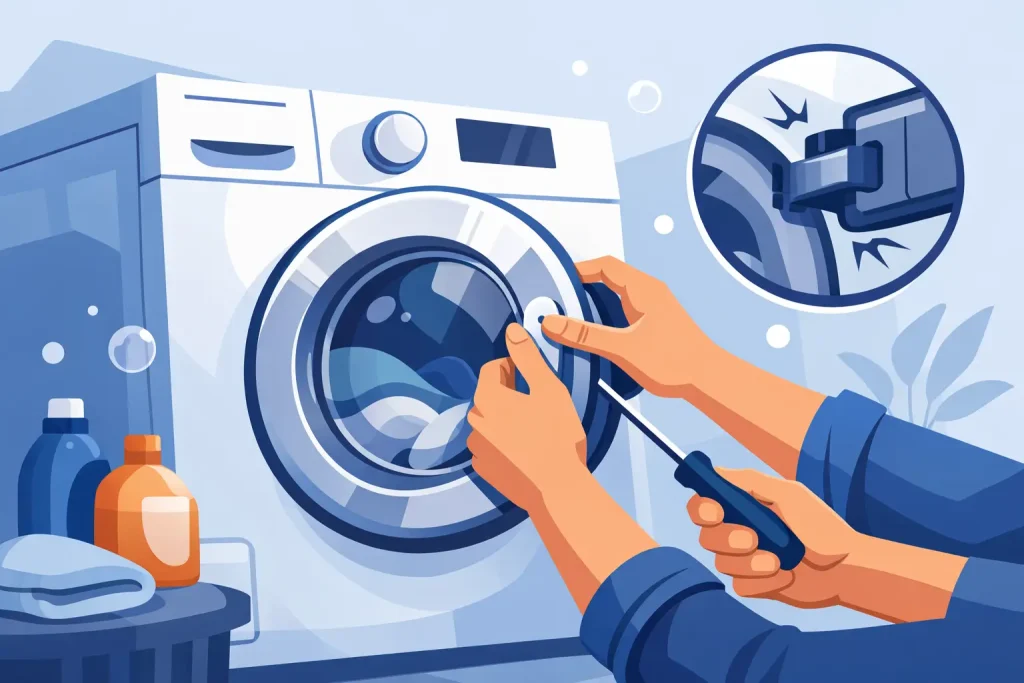 How to Open a Jammed Washing Machine Door