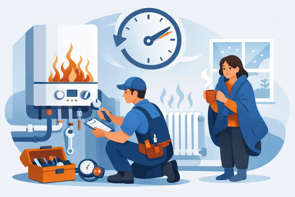 Same Day Boiler Repair When Heat Cannot Wait