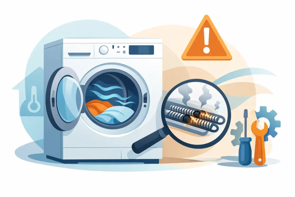 Tumble Dryer Not Heating Up? Causes and Fixes