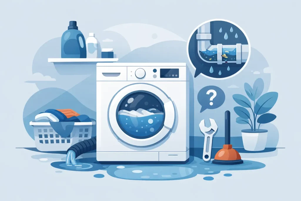 Washing Machine Not Draining Water? What to Do