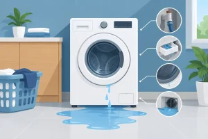 What Causes Washing Machine Leaks at Home?